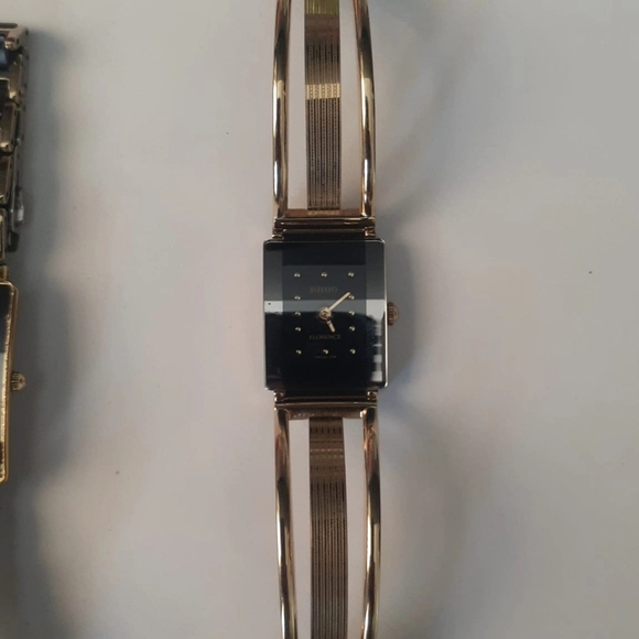 Rado Gold and Black Women's Watch - Picture 1 of 1